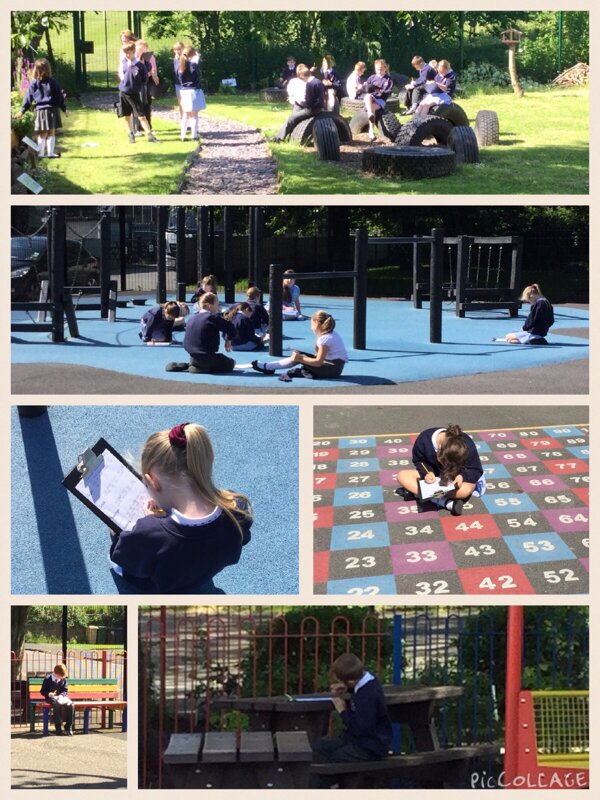 Image of Learning in the sunshine