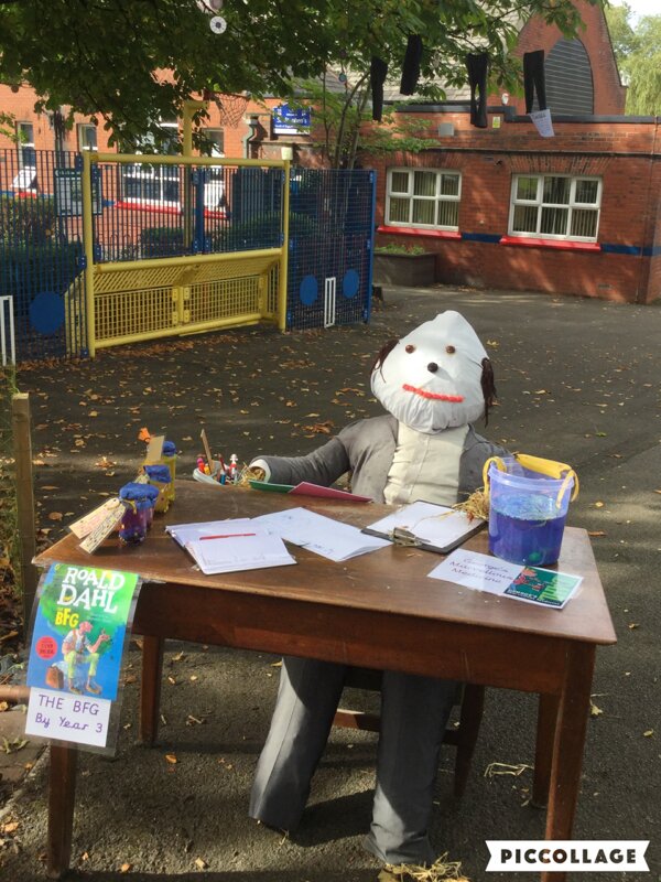 Image of Our Roald Dahl Scarecrow