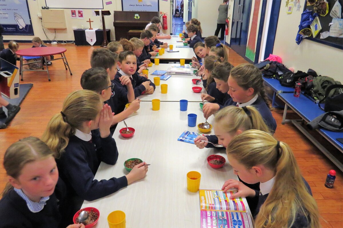 Image of First Sitting for the SATs Breakfast!