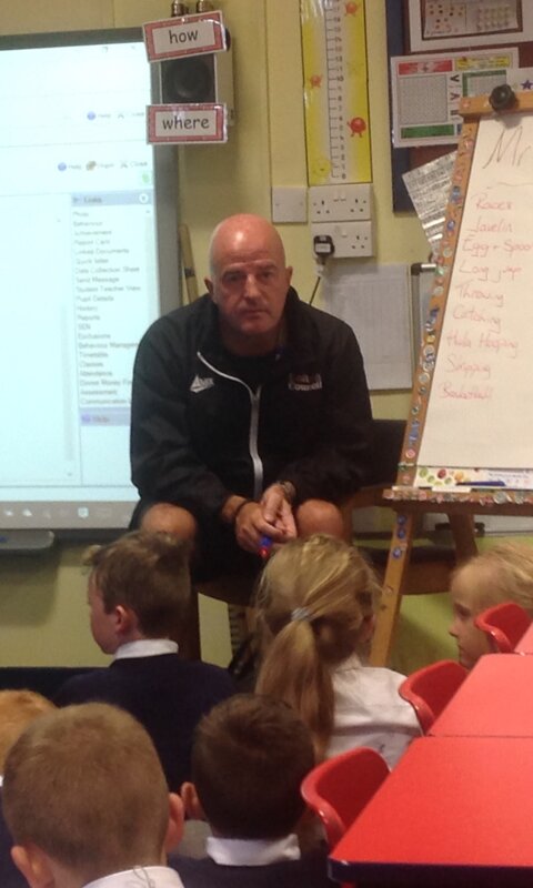 Image of Introducing Mr Bennett aka our new specialist sports coach for the term.