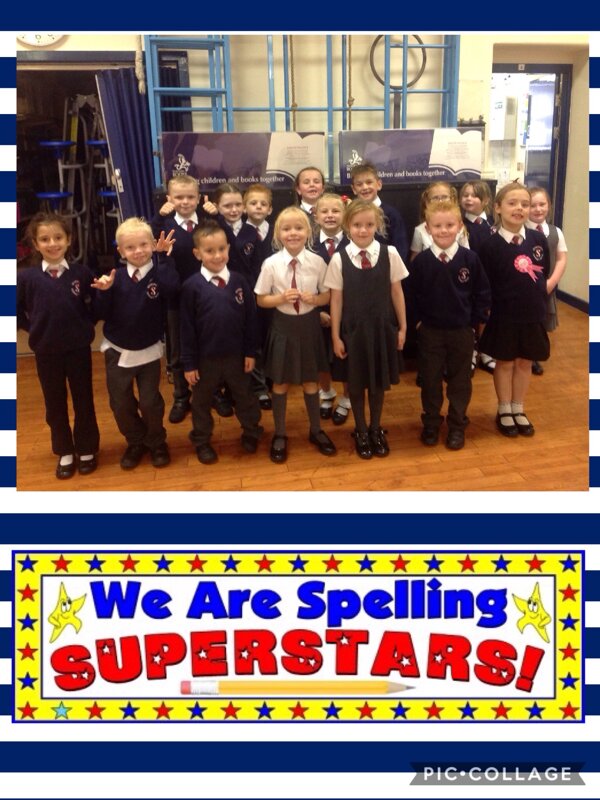 Image of The spelling superstars...