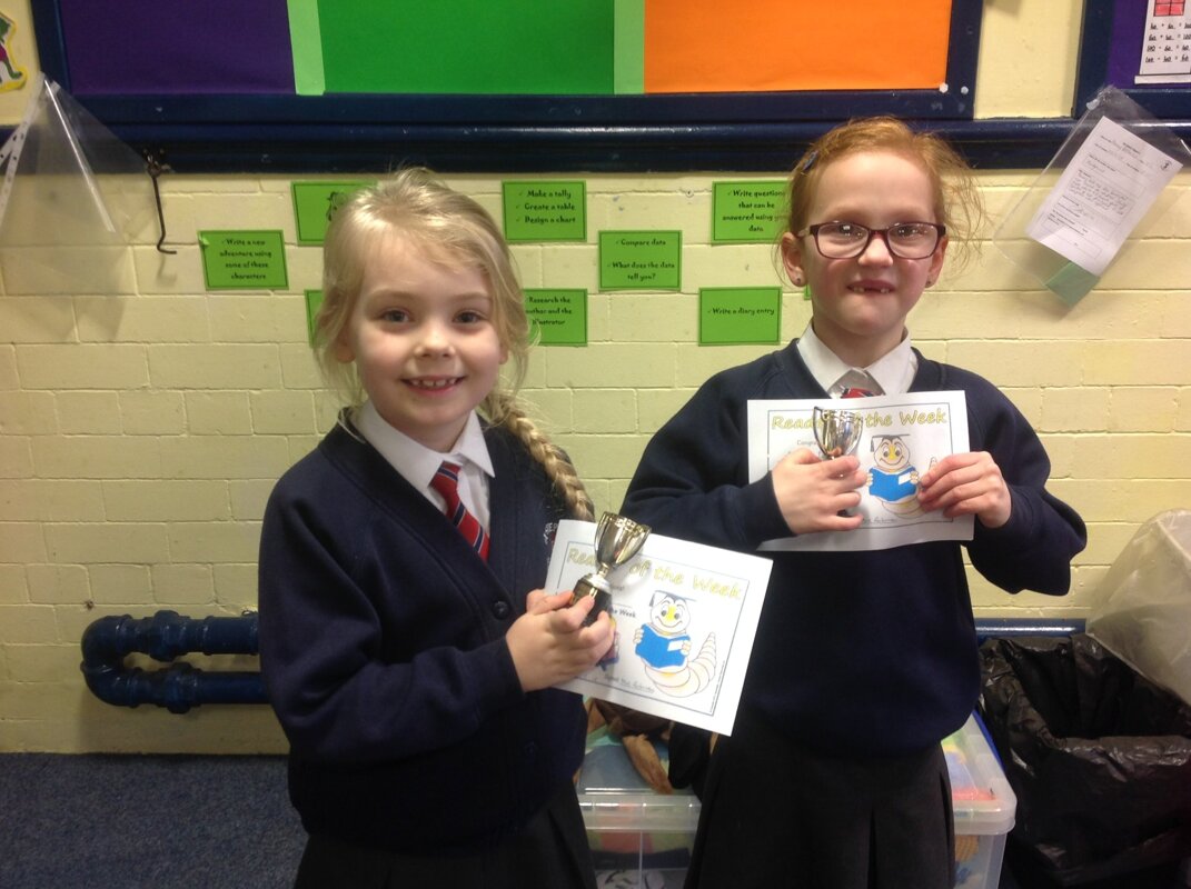 Image of Mrs Robinson's Readers of the Week