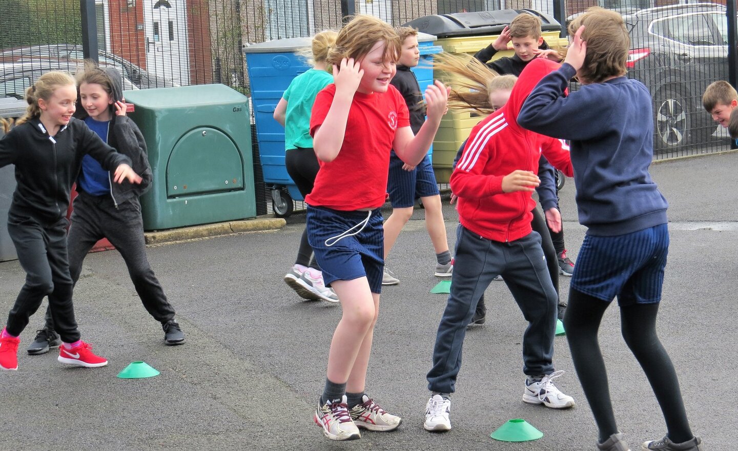 Image of Y5 - Warming Up For Rugby