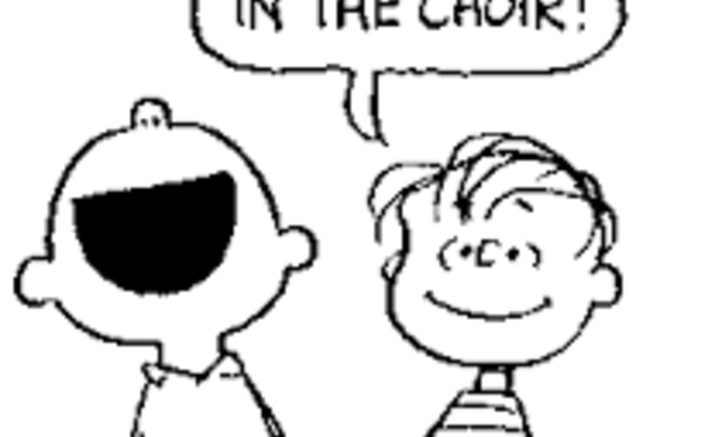 Image of Happiness is LISTENING to the Choir